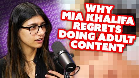 miya kh|Mia Khalifa on why her work in the adult film industry wasnt a